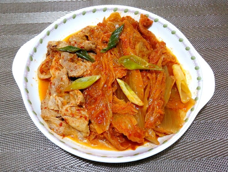  돼지고기김치찜 만들기
