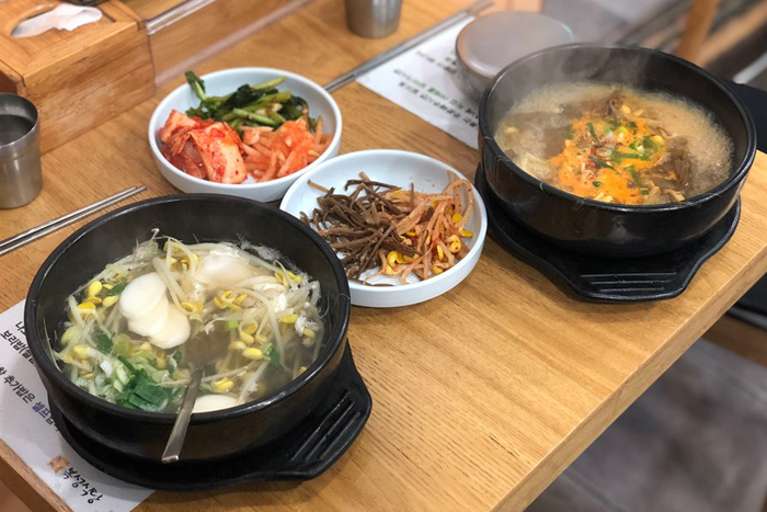 캠퍼스타운 공릉동 국수거리 국밥 맛집 복성식당 24시