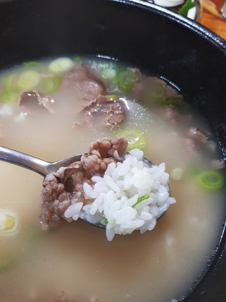  뜨끈하고 진한 국물 남양주 맛집, 대청마루 전주곰탕
