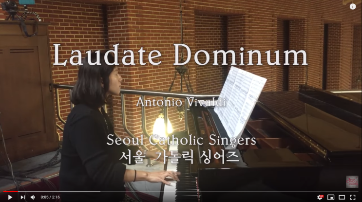 『가톨릭 성가 합창』 Laudate Dominum - Antonio Vivaldi | 서울가톨릭싱어즈