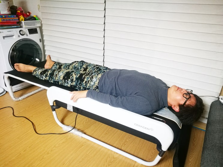  척추온열의료기 세라젬 마스터 V3 덕분에 시원해
