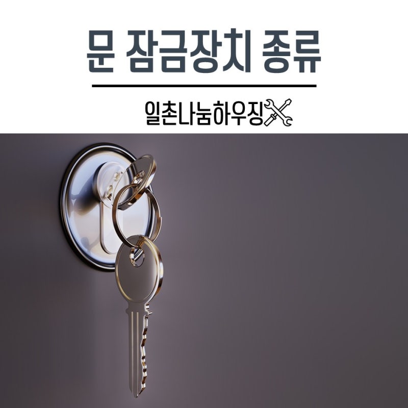 혼자사는 자취생을 위한 문잠금장치 종류 : 네이버 블로그