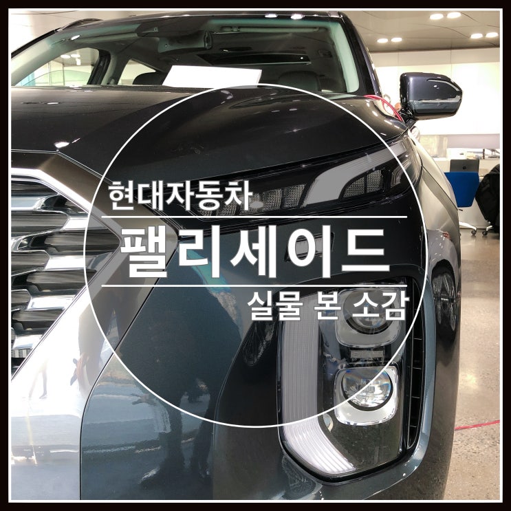 현대 팰리세이드 직접 실물보고 왔어요~ 인기비결 ? 현대 팰리세이드 직접 실물보고 왔어요~ 인기비결 ?