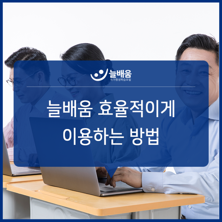  늘배움 효율적이게 이용하는 방법