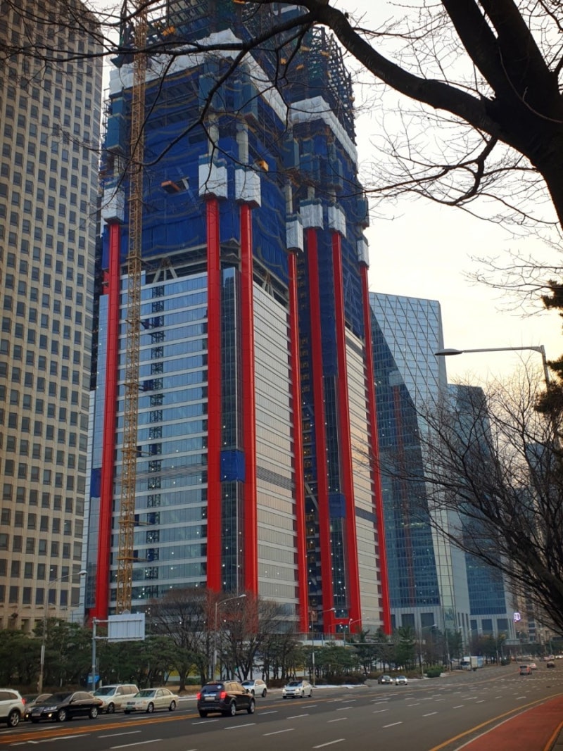 건축물 - 서울 영등포] 여의도 파크원 (Parc One) 건설 현장 : 네이버 블로그