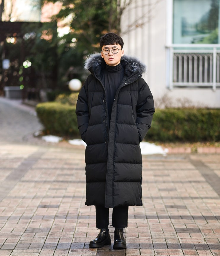  남자 롱패딩 메이썸 가격이 참 착하네