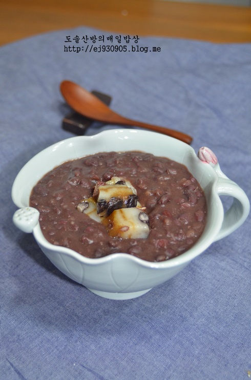  동지 팥죽 만들기// 통단팥죽 만들기!!!