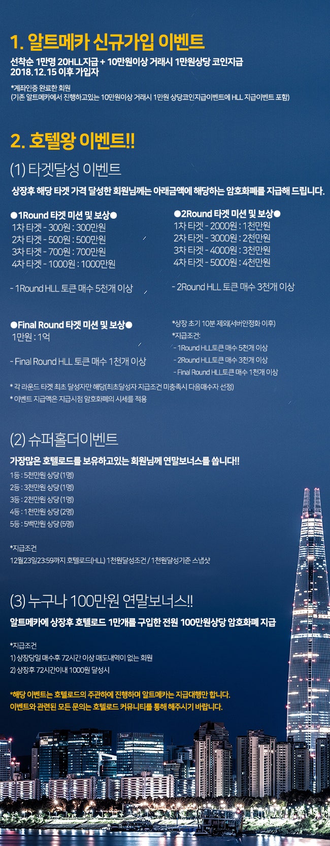 알트메카에 상장확정 호텔로드 HLL 코인 : 네이버 블로그