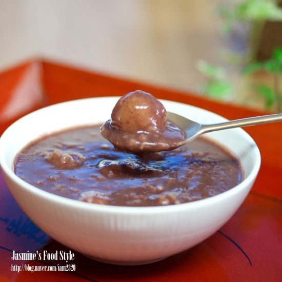 동지팥죽만들기 / 새알심 만들기부터 쓴맛 없이 팥죽끓이는법