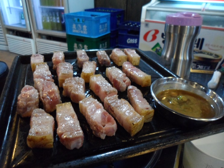  학익동 맛집 !!  하루방연탄집