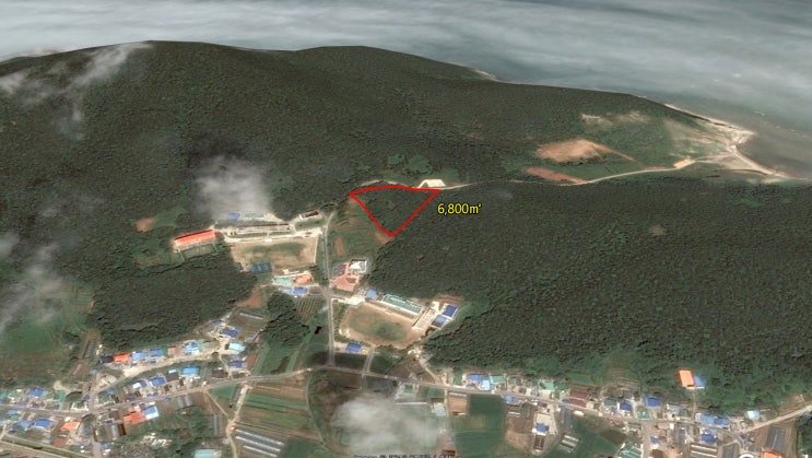  대청도 (임야) 6,800㎡ 도로접 토지매매 【개발가능,생산관리 지역】