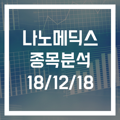  [나노메딕스 종목분석] 18년 12월 18일