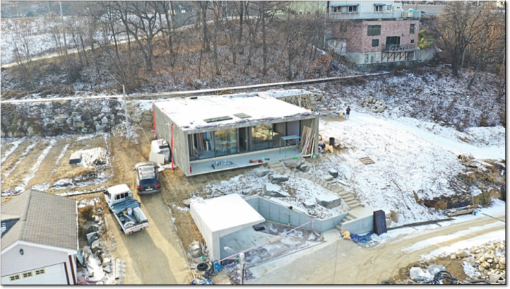 친동생이 양평토지에 본인 전원주택을 직접 짖고 있어서 다녀왔습니다. 양평 땅 매매