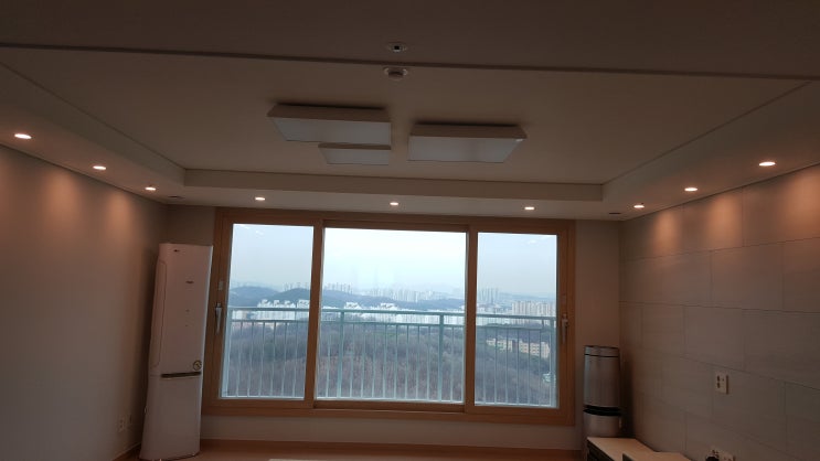  안산푸르지오힐스테이트 거실LED간접등 신발장LED간접등 공부방LED리폼