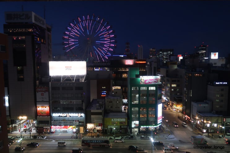  홋카이도 겨울 여행 : 삿포로 스스키노 역 근처 호텔 추천  삿포로 도큐 레이 호텔 (Sapporo Tokyu REI Hotel)