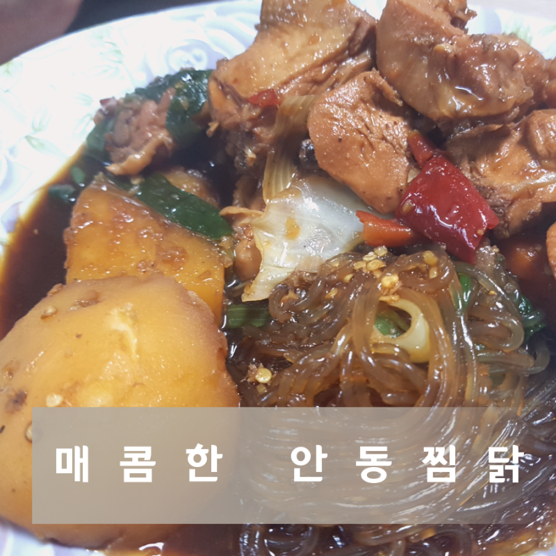 집에서 먹는 안동찜닭(꼬끼오찜닭)레시피가 필요없고 택배로 주문가능한 찜닭 : 네이버 블로그