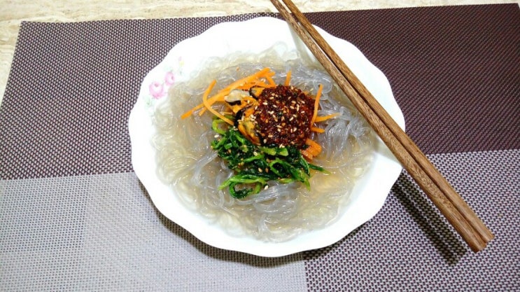  부산 당면국수(물당면)만들기