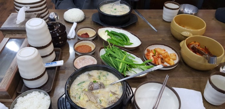  부평시장역 24시 맛집, 진천토종순대감자탕