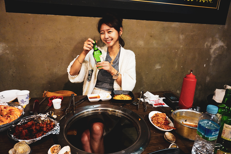  20181002 / 오이도 조개구이 무한리필. 청춘조개