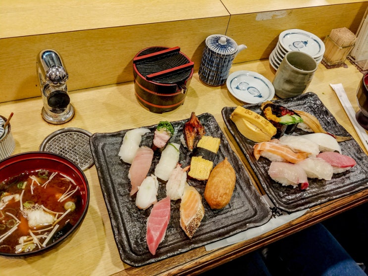 오사카 맛집, 가성비 갑 저렴해서 좋은 곤타로스시