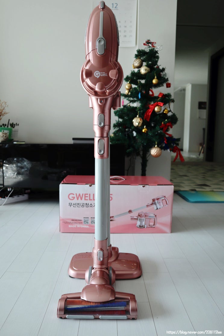  무선청소기 좋은생활지웰 류승수 청소기 ~