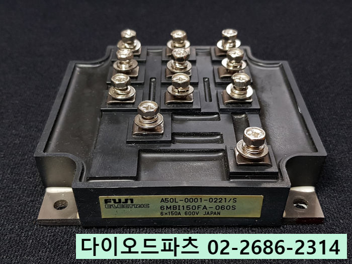  6MBI150FA-060S 판매중 6MBI150FA-060 / A50L-0001-0221/S 일본 FUJI ELECTRIC