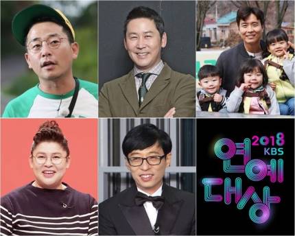 2018 KBS 연예대상 신동엽 이영자 vs 김준호 이동국 유재석 관전 포인트.