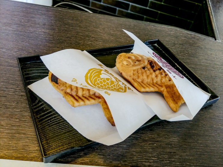 오사카 여행, 일본 붕어빵과 스타벅스
