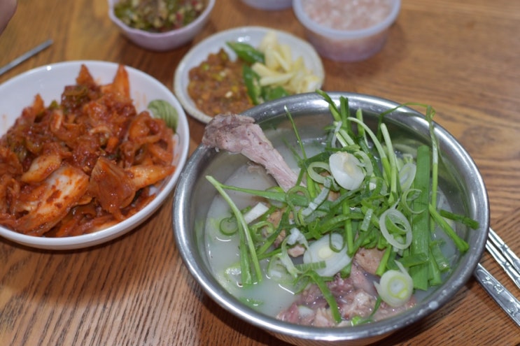 모라맛집 두양 가마솥 돼지국밥