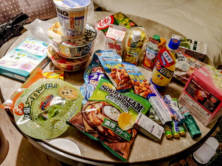  오사카 쇼핑, 돈키호테 먹거리 쇼핑, 일본 간식들