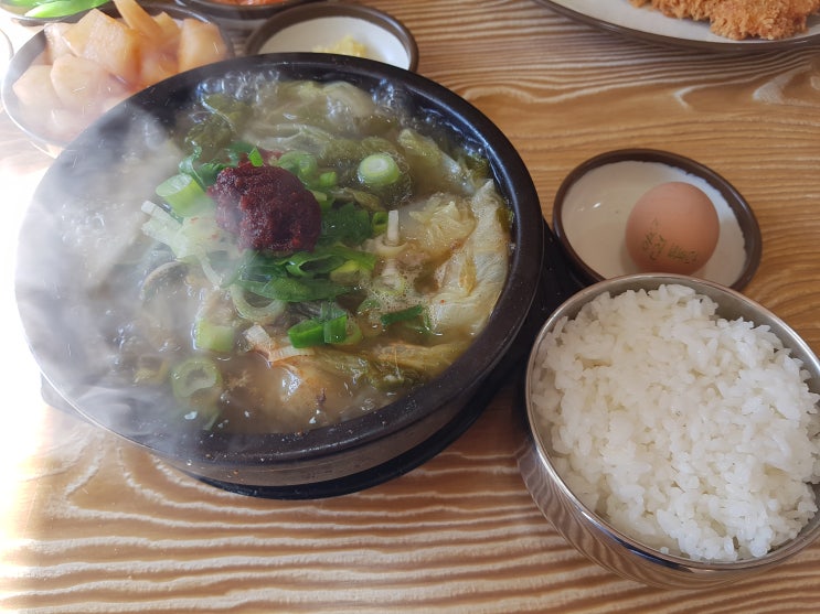 제주대정문 해장국과 돈가스 제주대맛집 깨수깡해장국 본점