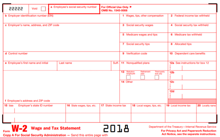내년 세금 보고를 위한 준비 - 기본정보 & 주소 확인
