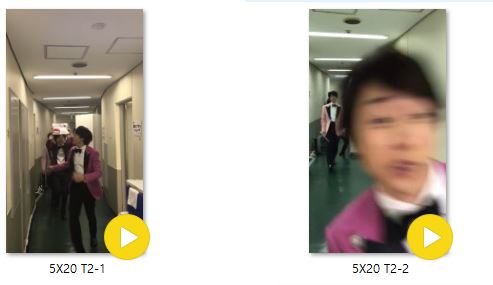  오두방정 썸네일.ㅋㅋㅋ + 사쿠라이상의 갭 >_<