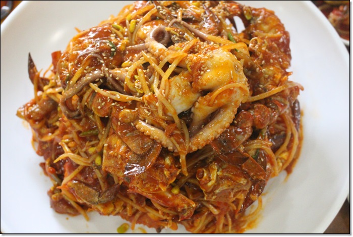   마장동 맛집 꽃게가 맛있는 집 연평도꽃게아구낙지에서 꽃게찜 맛있게 먹었네요!