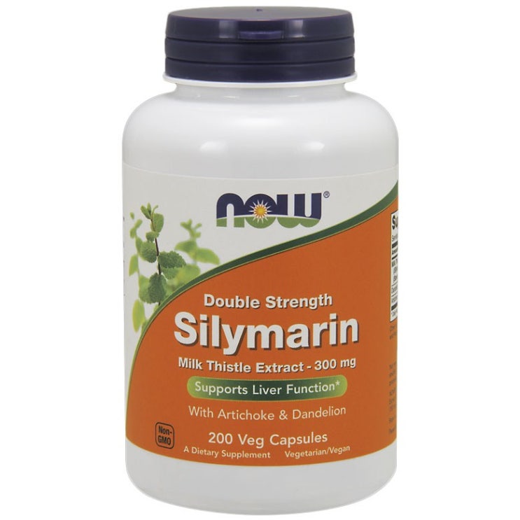 Now Foods 실리마린 밀크 시슬 추출물 300mg 베지 캡슐 Now Foods 실리마린 밀크 시슬 추출물 300mg 베지 캡슐