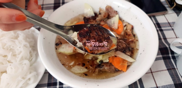다낭 분짜 맛집, 하노이 쓰어 다낭 분짜 맛집, 하노이 쓰어