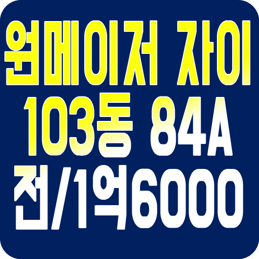  율하2지구 원메이저 자이 84A타입 전세 주방공간 강화형 추가 되어 있어요.