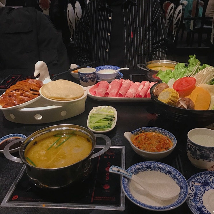  181217-181219 중경우전대학 교환학생 일기 D+100-102 카오위 烤鱼+중국병원+난핑 南坪 북경오리 北京烤鸭+황먼지 黄焖鸡편