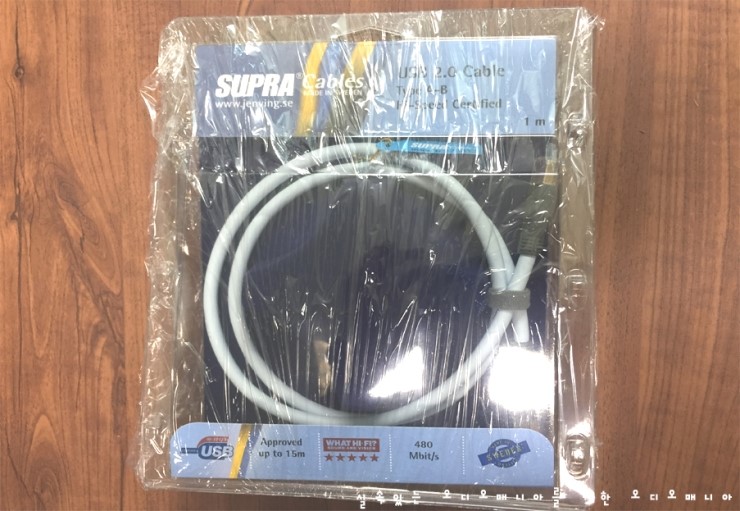 [매장입고안내] SUPRA CABLE | 스프라케이블 | USB 2.0 | USB 케이블