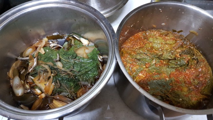  친정 엄마 레시피로 만든 국보급 깻잎찜과 깻잎장아찌