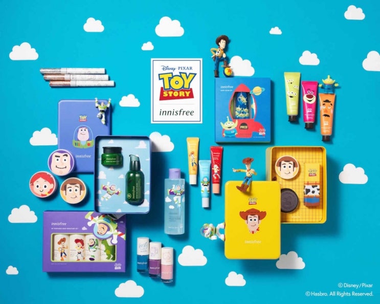  이니스프리 토이스토리 콜라보 1월 1일 출시 + my shop 마이샵 등록 toystory 포스터 증정