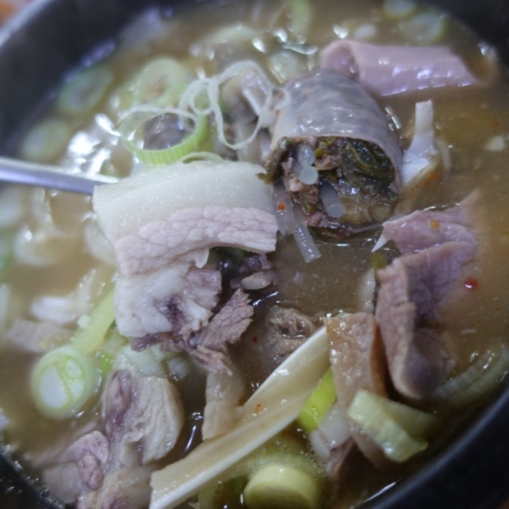 #181228 청주 맛집 - 북부시장 대명식당, 대명순대