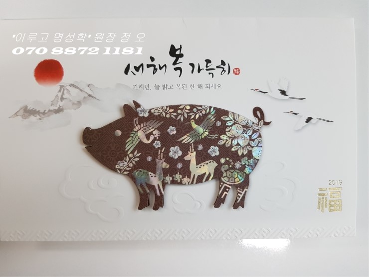  2019년 신년운세 잘보는 곳! '이루고 명성학'