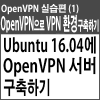  OpenVPN으로 VPN 환경구축(1)-Ubuntu 16.04에 OpenVPN Server 구축하기