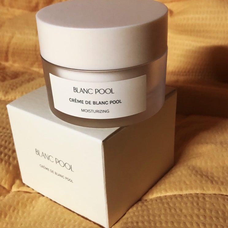  보습크림추천 CREME DE BLANC POOL, 밀착력쩌는 착착크림!