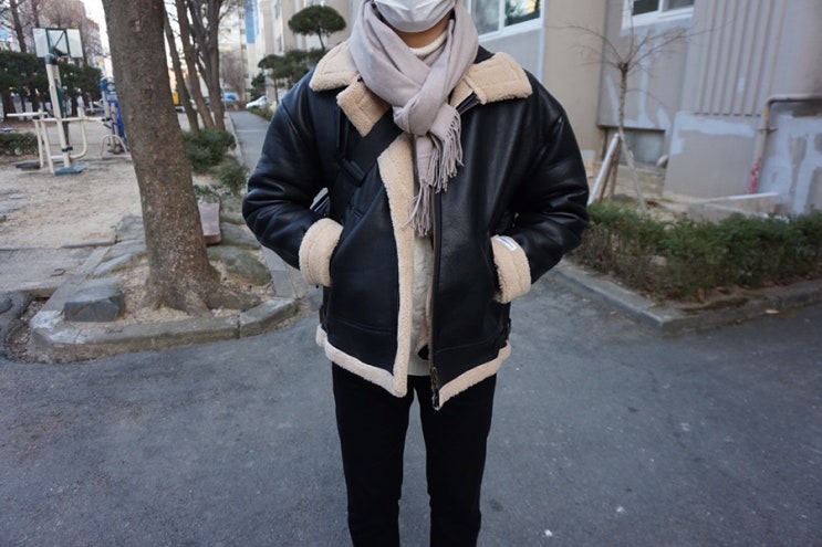  봉구의 데일리룩6. 남자 겨울옷 코디 20대 남자 무스탕패션/타오바오 남자옷 쇼핑후기