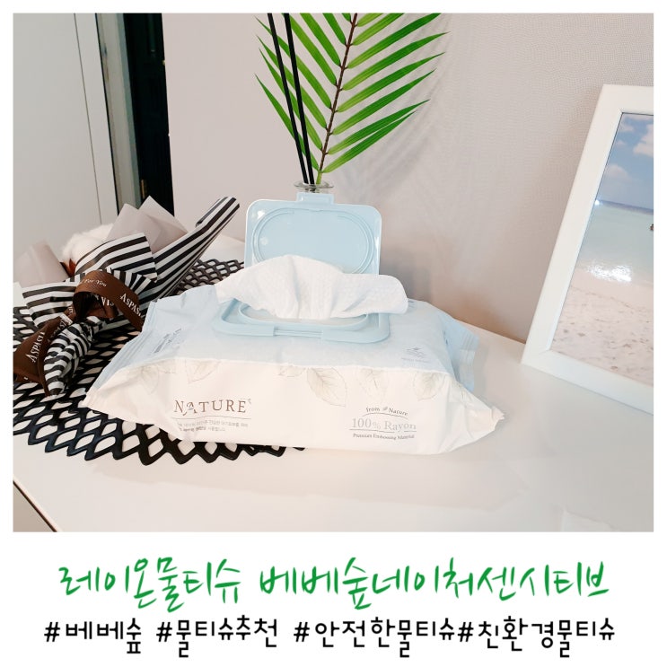  레이온 물티슈 친환경 베베숲네이처센시티브  추천해요