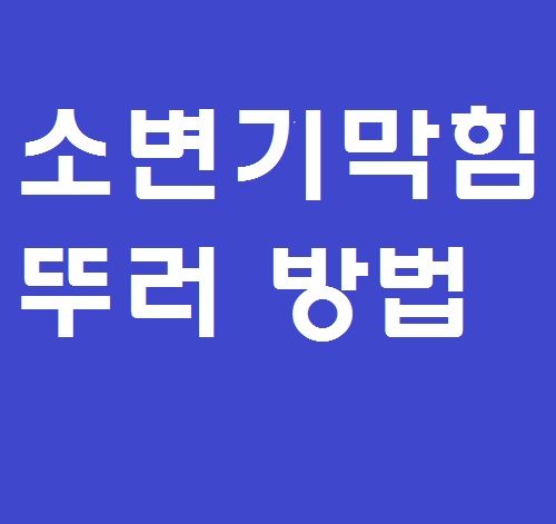 소변기 막힘 요석제거로 뚫은 성공 사례