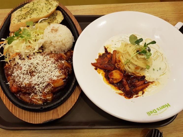  속초 한스델리 : 1인 2메뉴 먹기